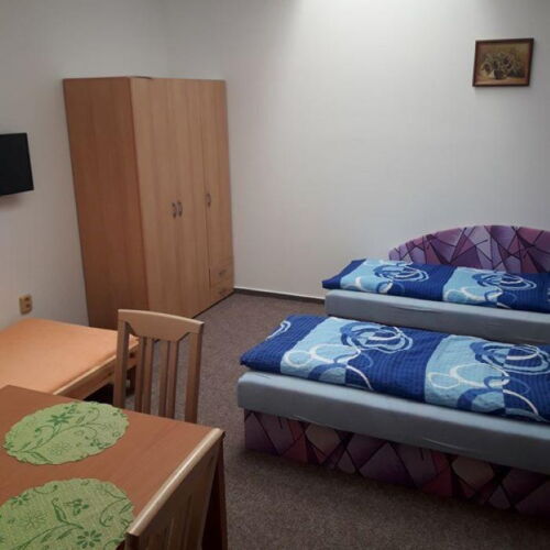 Apartament 2-osobowy z prysznicem z aneksem kuchennym z 1 pomieszczeniem sypialnianym