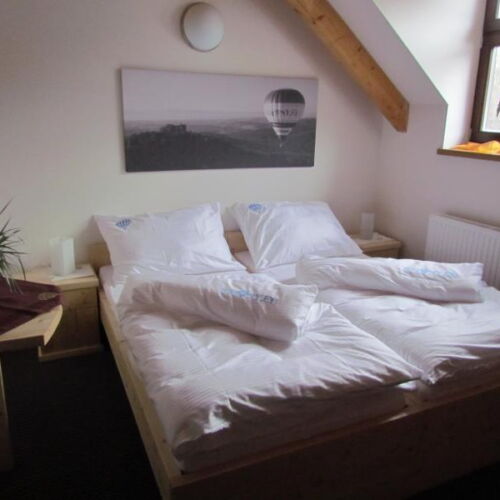 Pokoj s klimatizací se sprchou pro 4 os. (s možností přistýlky)