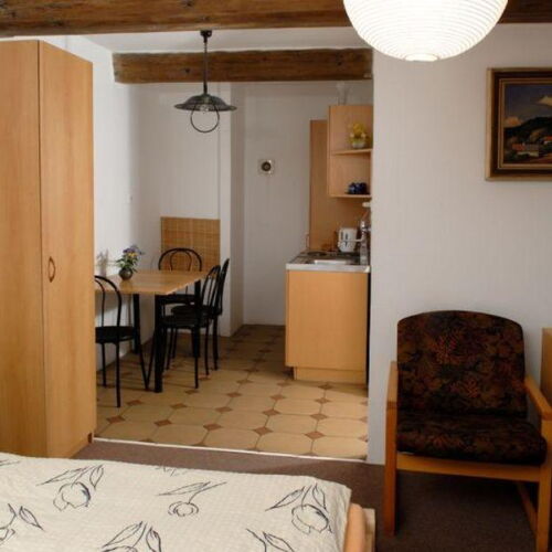 Apartman se sprchou  pro 2 os.