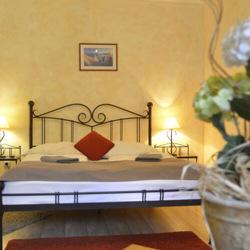 Camera twin la mansardă cu duș