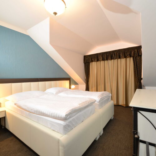 Komfort Pokoj se sprchou s manželskou postelí