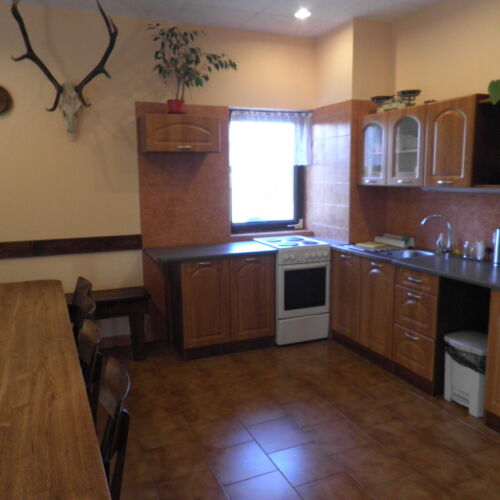 Pokoj se sprchou s vlastní kuchyňkou pro 7 os. (s možností přistýlky)