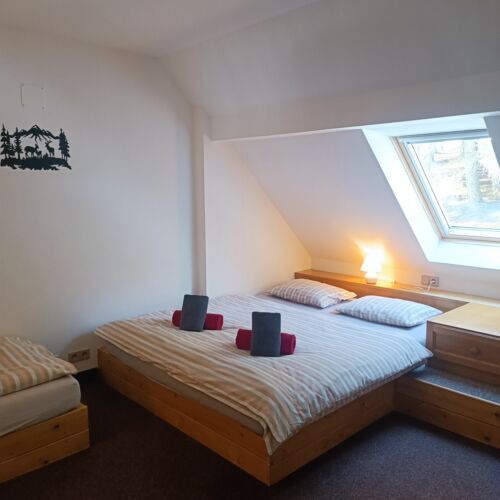 Pokoj pro 4 os. (s možností přistýlky)