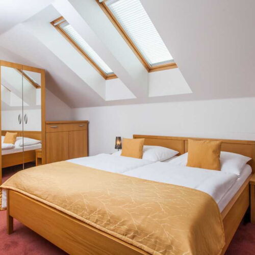 Apartament cu chicinetă proprie cu 1 camera pentru 2 pers. (se poate solicita pat suplimentar)