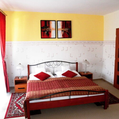 Apartament cu balcon cu duș cu 1 camera pentru 2 pers. (se poate solicita pat suplimentar)