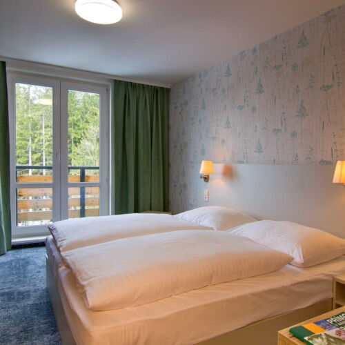 Camera dubla cu balcon budova Depandance 