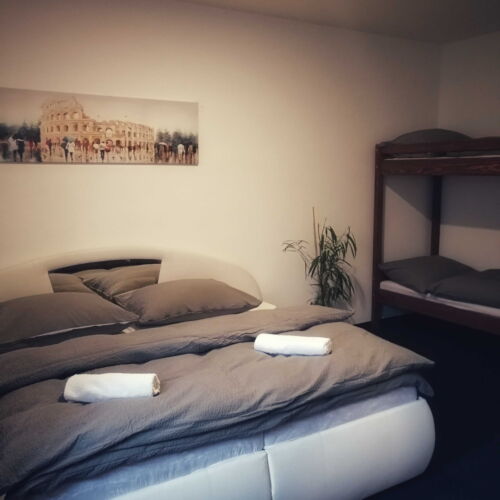 Pokoj se sprchou s vlastní kuchyňkou pro 2 os. (s možností přistýlky)