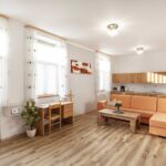 Zuhanyzós saját teakonyhával 2 fős apartman 1 hálótérrel (pótágyazható)