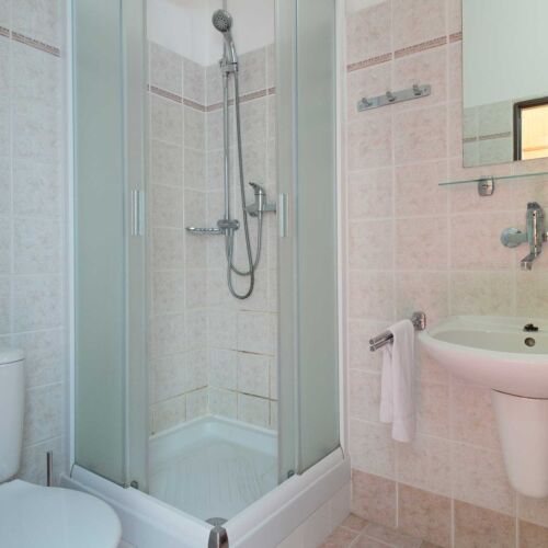 Camera single cu duș (se poate solicita pat suplimentar)