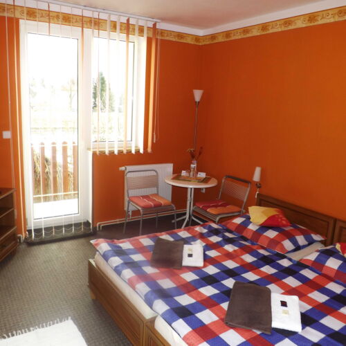 Pokój 2-osobowy z balkonem z prysznicem