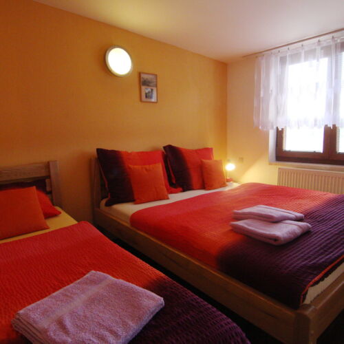 Pokoj se sprchou  pro 3 os.