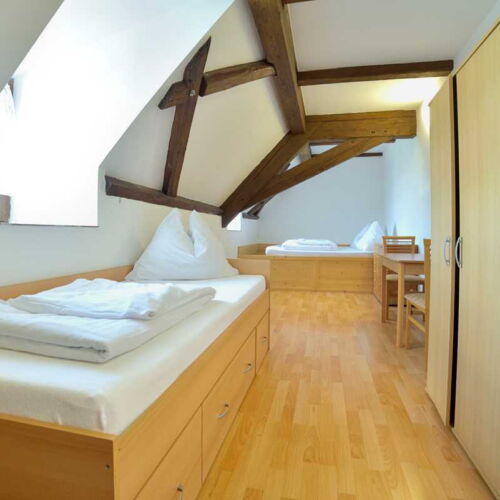 Camera tripla cu duș