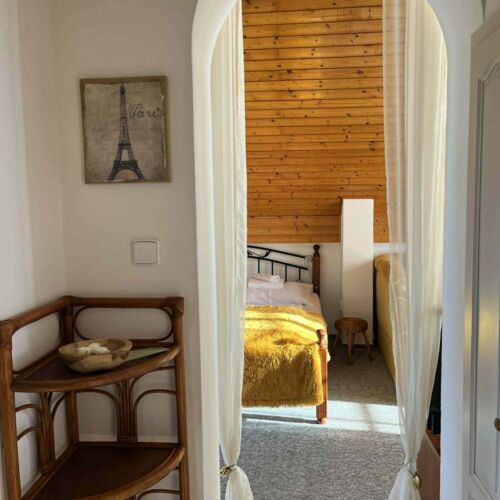 1-Zimmer-Apartment für 2 Personen mit Balkon und Badewanne (Zusatzbett möglich)