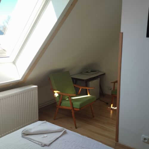 Mansard Single Room with Shower