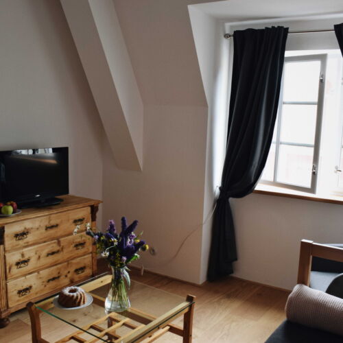 Apartman se sprchou s vlastní kuchyňkou pro 4 os. (s možností přistýlky)