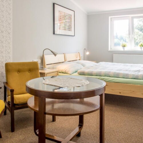 Studio 1-Room Apartment for 2 Persons with Shower (extra bed available)
