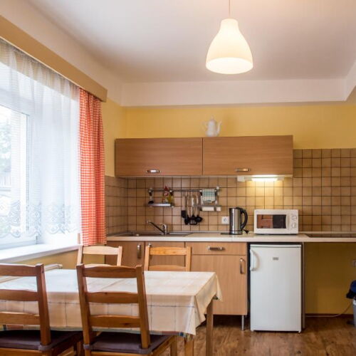 2-Room Apartment for 4 Persons with Shower and Kitchenette (extra beds available)