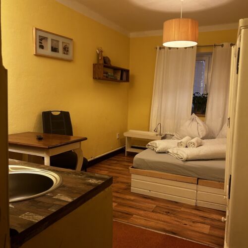 Balcony Twin Room with Kitchenette