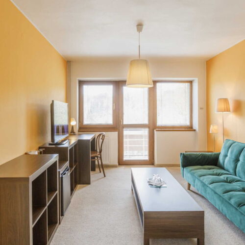 Camera twin cu duș cu balcon