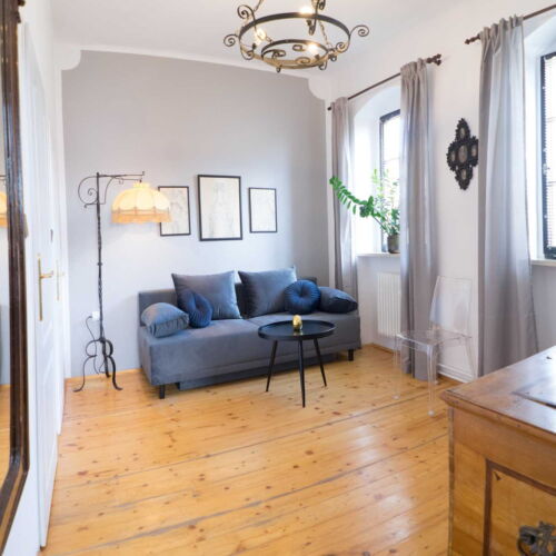 Pokoj se sprchou  s manželskou postelí (s možností přistýlky)