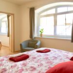 Rodinný Apartman pro 4 os. se 2 ložnicemi s výhledem na město (s možností přistýlky)