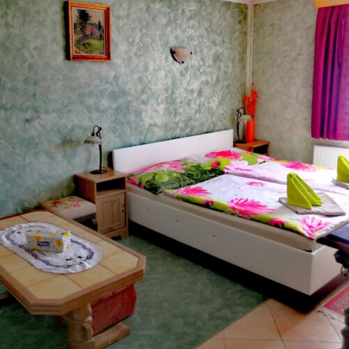 Pokój 2-osobowy na piętrze z prysznicem (możliwa dostawka)