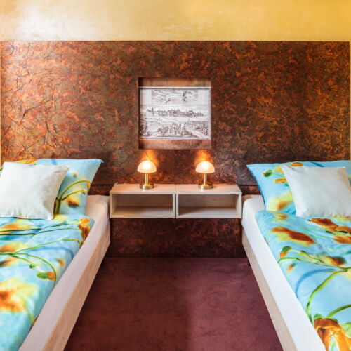 Dvoulůžkový pokoj s oddělenými postelemi