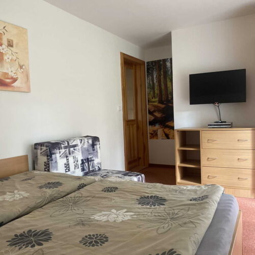 Balcony Quadruple Room with Kitchenette