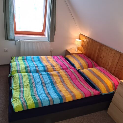 Family Apartman s manželskou postelí s 1 ložnicí s výhledem do zahrady (s možností přistýlky)