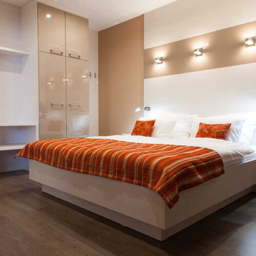 Apartman se sprchou s vlastní kuchyňkou pro 4 os. s 1 ložnicí