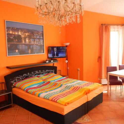Superior 1-Room Apartment for 5 Persons with Shower (extra bed available)