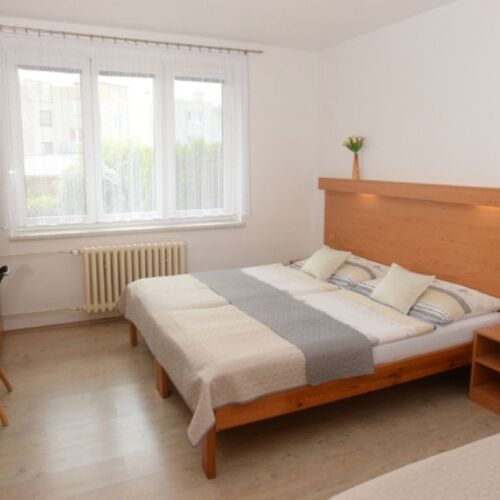 Apartman se sprchou s vlastní kuchyňkou pro 4 os. s 1 ložnicí