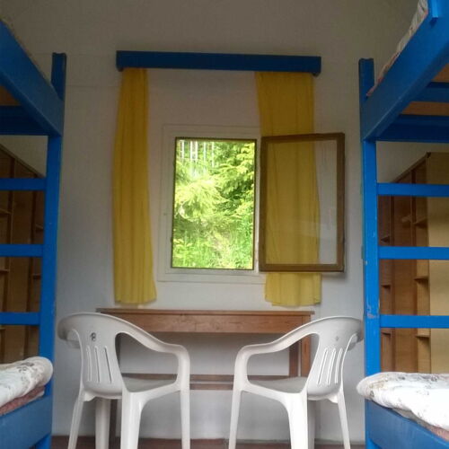 Chata cu chicinetă comună pentru 2 pers. (se inchirieaza doar integral)