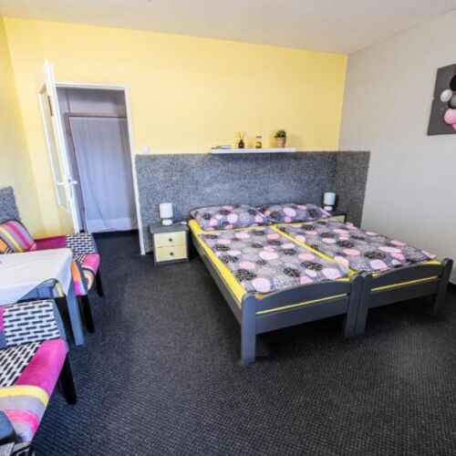 Pokoj se sprchou  pro 2 os. (s možností přistýlky)