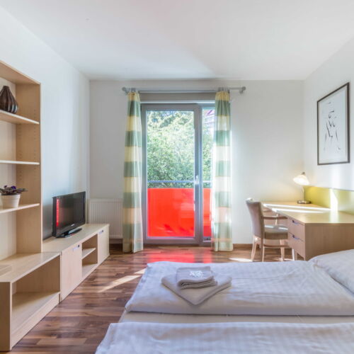 Studio 1-Room Apartment for 2 Persons with Shower
