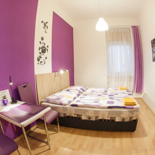 Apartman se sprchou s vlastní kuchyňkou s manželskou postelí s 1 ložnicí