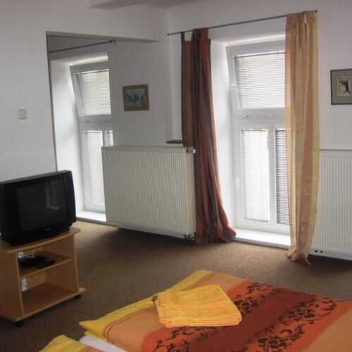 Apartman se sprchou s vlastní kuchyňkou pro 4 os. s 1 ložnicí