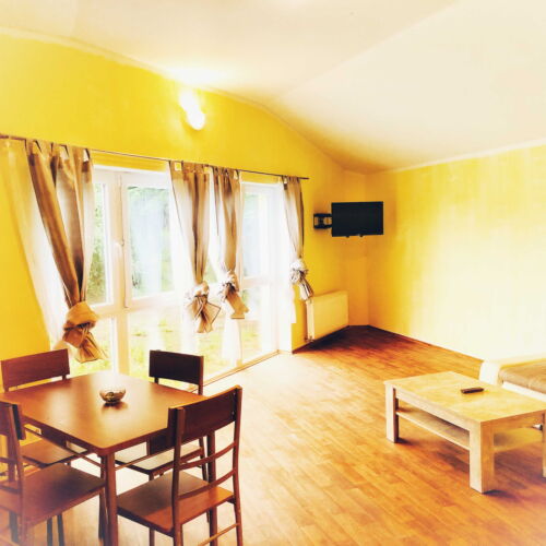 Apartman se sprchou s vlastní kuchyňkou s manželskou postelí s 1 ložnicí (s možností přistýlky)