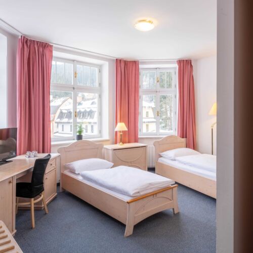 Studio Pokoj s koupelnou pro 4 os. (s možností přistýlky)