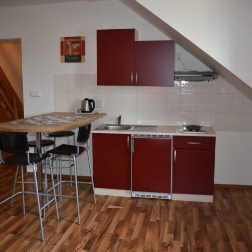 Apartament 10-osobowy z prysznicem z aneksem kuchennym
