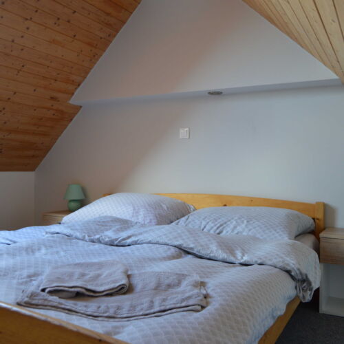 Pokoj se sprchou se společnou kuchyňkou pro 3 os.