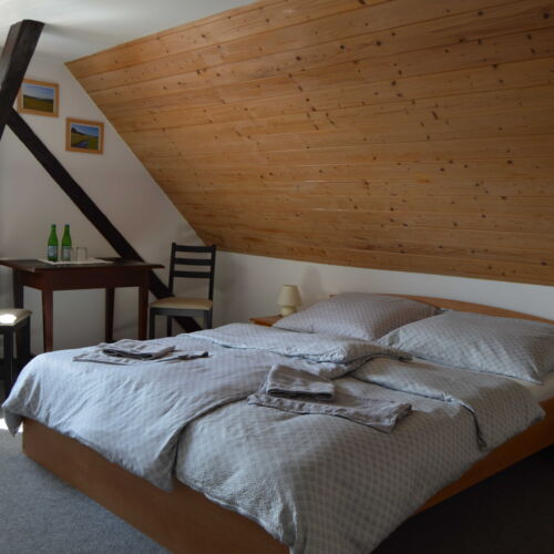 Pokoj se sprchou se společnou kuchyňkou pro 2 os.