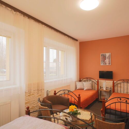 Pokoj se sprchou  pro 3 os. (s možností přistýlky)