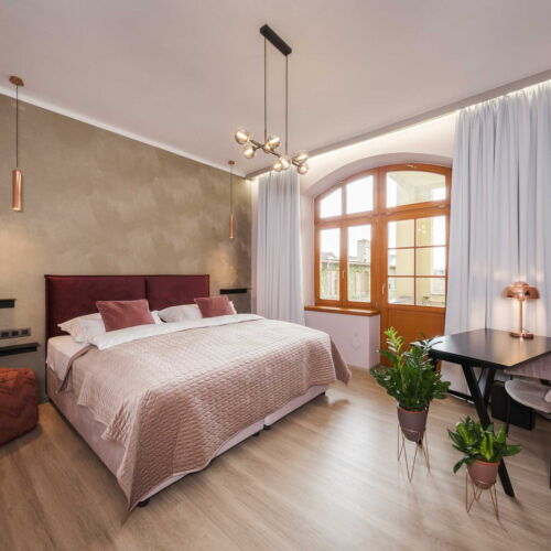 Apartament cu balcon cu 2 camere pentru 4 pers.