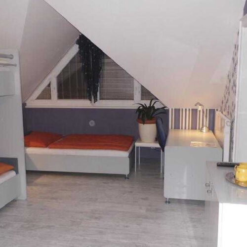 Apartman se sprchou s privátní koupelnou mimo apartmán pro 4 os.