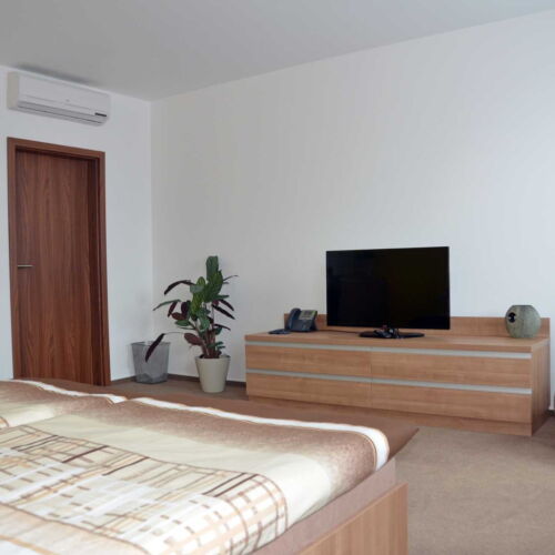 Pokoj se sprchou s klimatizací pro 1 os.