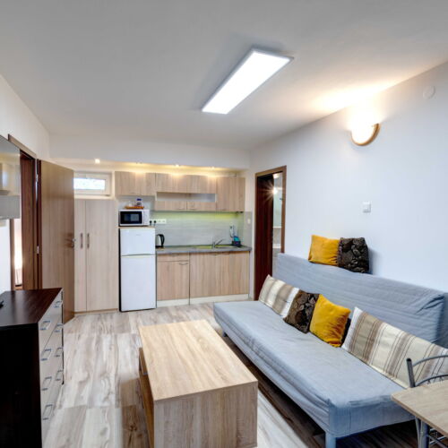 Apartament cu duș pentru 4 pers. (se poate solicita pat suplimentar)