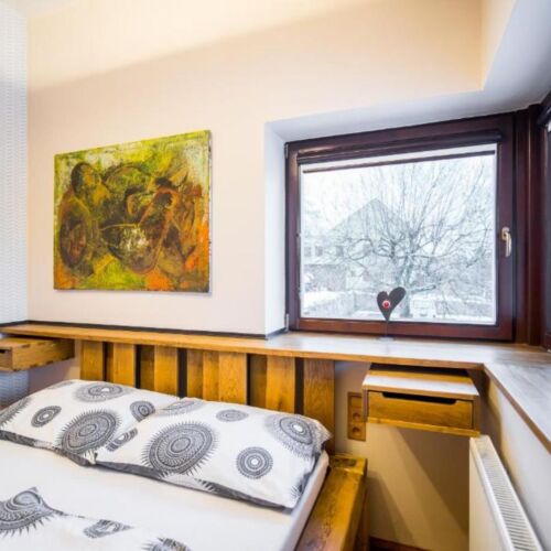 2-Room Apartment for 4 Persons with Shower and Kitchenette (extra beds available)
