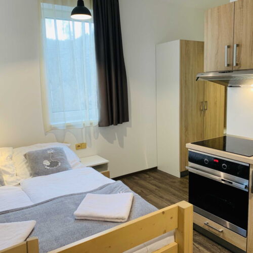 Studio Apartman se sprchou pro 2 os.