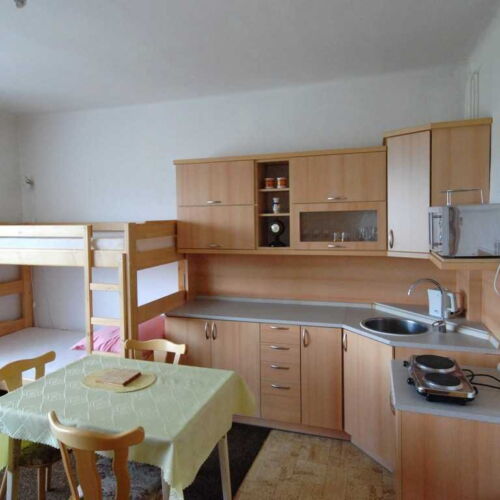Apartman se sprchou s vlastní kuchyňkou pro 8 os.